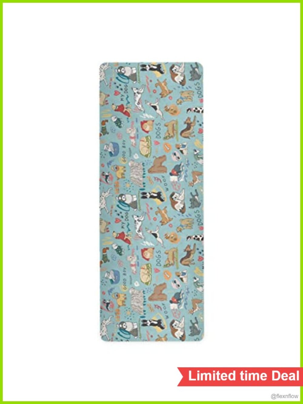 Natural Rubber Yoga Mat Non Slip Suede Sweat Absorbing Workout Mat
